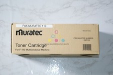 New OEM Muratec F110 Black Toner / Drum Cartridge DKT-110 (DKT110) Same Day Ship picture