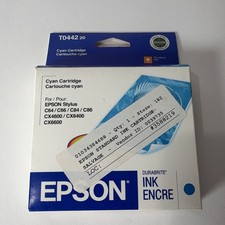 Epson T044220 T0442 Cyan DURABrite Ink Cartridge Genuine OEM Sealed Exp 2007 picture