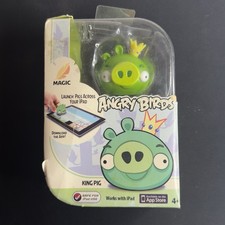 Magic Angry Birds KING PIG Figure Interactive Toy for iPad Y2826 2012 Mattel NEW picture