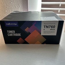 MyCartride Toner Replacement for TN760 4PCS picture