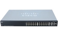 Cisco SG300-28P-K9  28-Port Gigabit PEO Managed Switch Open Box picture