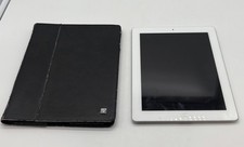 Apple iPad 2nd Gen 16GB WiFi Tablet Model A1395 Silver/White + Case - Used picture