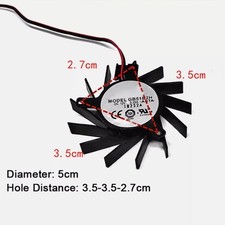 For GB51B2H 5CM 3.5*3.5*2.7CM Cooling fan Graphics Card Fan picture