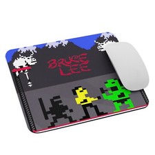 BRUCE LEE , ATARI COMMODORE - Mouse Pad NEW 9.5