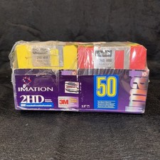 New 43 Count Imation 2HD IBM 3.5