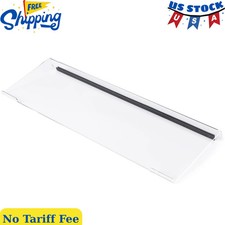Clear Acrylic Tilted Computer Keyboard Stand Ergonomic Typing Holder picture
