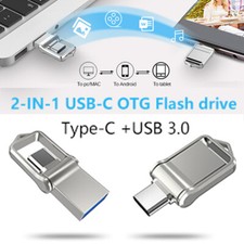 Mini USB 3.0 Type C Dual USB Memory Stick OTG Waterproof Flash Drive Thumb Drive picture