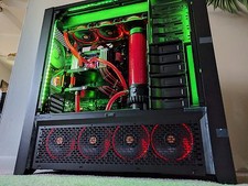 EXTREME Custom Liquid Cooled Computer - i7 7820x 8-Core 64GB- GTX 1080 Ti SLI picture