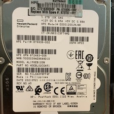 HPE 1.2TB 10K SAS 2.5