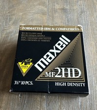 💾MAXELL - IBM FORMATTE DISKETTES - MF2HD - 3.5