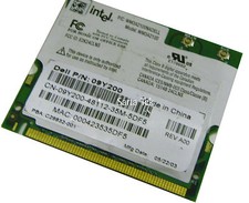 Original Dell 9Y200 Intel Pro/Wireless WM3A2100 802.11b Mini PCI WiFi Wireless picture