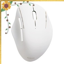 ELECOM SHELLPHA M-SH20BBSKWH Bluetooth Wireless Mouse White Quiet Antibacterial picture