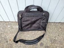 Brenthaven Laptop Bag Briefcase Travel Bag adjustable Crossbody Strap Black  picture
