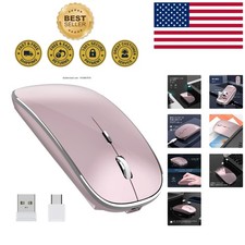 Versatile Wireless Mouse - Rechargeable, Silent, 3 DPI Settings for All Devices picture