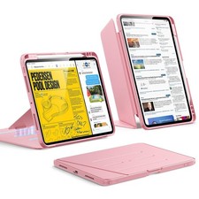 ESR iPad Pro 11 Flip Series Case M5 M4 Pencil Holder Stand Pink picture