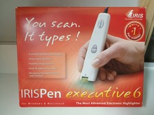 Iris Pen Executive 6 Handheld Text, Handwriting, Barcode Scanner Pen picture