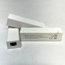 Ubiquiti Instant 802.3AF Gigabit PoE Converter Adapter Lot of 3 - 48V 18V 0.7A picture