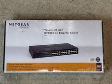 Netgear ProSafe JFS524 24-Port Fast Ethernet 10/100Mbps Network Switch - Sealed picture