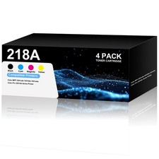 218A Toner Cartridges High Yield 4-Pack (C/M/Y/K) with Chip Other, C/M/Y/K picture