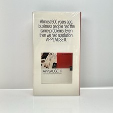 Ashton-Tate Applause II DOS 80570-0850 Vintage Computing Factory Sealed picture