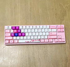 Ducky x Varmilo MIYA68-Pro Compact USB Keyboard Detachable Cable Pink/Wht/Purp picture