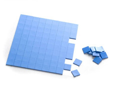 100PCS 10x10x2mm Thermal Pads Fast Cooling Non-Conductive for CPU GPU picture