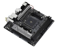 ASRock B550M-ITX/ac Motherboard AMD B550 AM4 DDR4 M.2 Ryzen Mini-ITX DP USB 3.2 picture