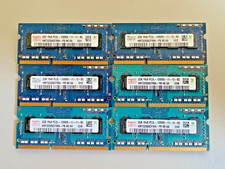 Hynix 12GB 1RX8 PC3L-12800S Laptop RAM HMT325S6CFR8A-PB (6 x 2GB modules = 12GB) picture