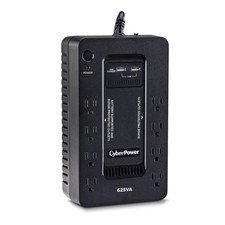 CyberPower ST625U UPS Battery Backup 625VA 8 Outlets 2 USB Compact picture