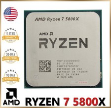 AMD Ryzen 7 5800X CPU 4.7GHz 8 Cores Socket AM4 100-1000000063 Desktop Processor picture
