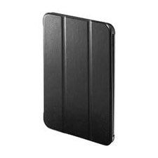 Sanwa Supply iPad mini 2021 Soft Leather Case, Black picture