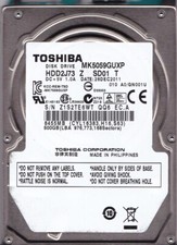 Toshiba MK5059GUXP HDD2J73 Z SD01 T 2011 500GB USB 3.0 2.5