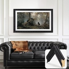 Decorated black frame for Samsung The Frame TV 32, 43, 50, 55, 65, 75, 85 picture