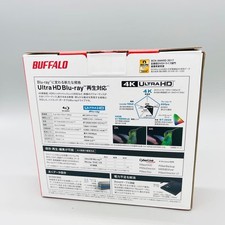 BUFFALO BRUHD-PU3-BK Portable Blu-ray Drive Ultra HD Blu-ray New Unopened picture