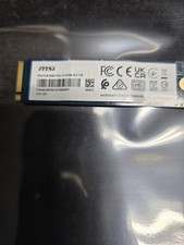 MSi 2280mm Spatium M450 1TB M.2 NVMe Gen 4.0 x 4 SSD 98% Health picture