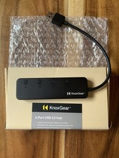 Knox Gear USB 3.0 Hub 4-Port KN-USBA4P01 Black New Open Box picture