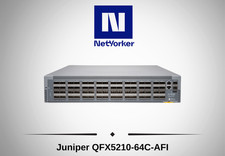 Juniper QFX5210-64C-AFI 64x QSFP28 100GbE Spine Leaf Data Center Switch picture