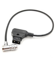 DTap To 2 Pin BMPCC 4K 6K Pro Power Cable Weipu SF6 Right Angle 12 Inch picture