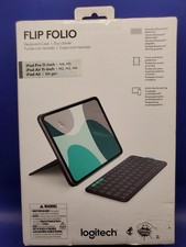 Logitech Flip Folio Keyboard Case iPad Pro 11in Air 11in 920-013369 New Sealed picture