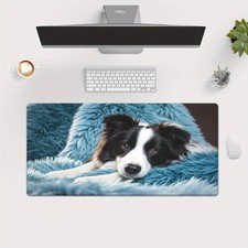 1pc 2D Flat Design, Adorable Puppy Print Design, High-Quality Smooth Rubber La picture