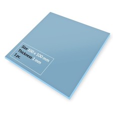 ARCTIC TP-3: Premium Performance Thermal 100 x 100 x 1,0 mm (1 Piece), blue  picture