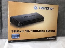 TRENDnet 16-Port 10/100Mbps Fast Ethernet Switch SEALED NEW picture