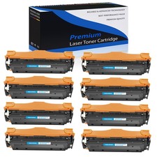 8PK Cyan CF381A 312A Toner Compatible for HP LaserJet Pro MFP M476dn M476nw picture