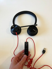 Poly Blackwire 8225 USB-A Wired On-Ear Headset Boom Mic, Mute/Volume picture