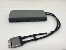 Alogic DUAL USB-C 10-in-1 Docking Station For MacBook U2CSH-SGR picture