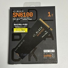 Sandisk WD Black SN8100 1TB M.2 NVMe Gen5 SSD WDS100T1X0M Unopened picture
