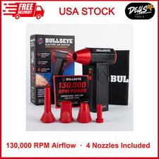 Bullseye Air Blaster Air Duster and Blower, 4 Nozzles, As Seen on TV 130,000 RPM picture