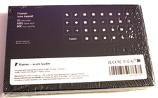 FRAMER X WORK LOUDER ICON KEYSET 31 KEY CAPS ABS LASER ETCH MX LOW-PROFILE picture