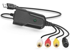 Premium Analog RCA S-Video Audio to USB DVR Adapter ║MPEG2 MP4 USB Recorder picture