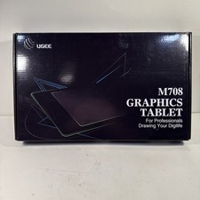 Ugee M708 Graphic Drawing Tablet, 10x6 in - Black (FBA_UG-M708-US) picture